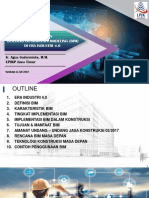 Penerapan Building Information Modeling (Bim) Di Era Industri 4.0 by Agus Sudarminto PDF