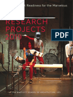 Bartlett PHD Projects 2019