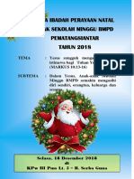 Tata Ibadah Perayaan Natal