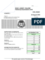 2010 YJC H2 Phy - Paper3 - QN