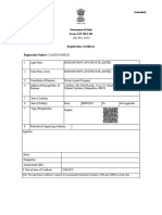 Maharashtra GST Certificate