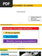 Turbocharger Oil Leaking Training Presentation