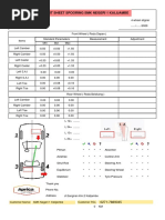 Report Sheet Spooring