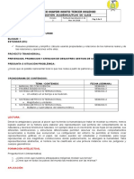 9º - 1P - 1B - Plan de Clase - Geometria.