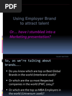 Using Employer Brand To Attract Talent