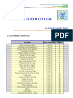 Prácticas de Excel