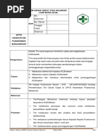 Sop TGC KLB PKM Banjarsari