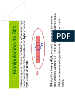 Manipulacion de Bits PDF