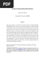 Foreign Exchange Market Microstructure: Martin D. D. Evans Georgetown University and NBER