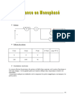 Puissance en Monophase