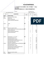 Metrados COMPLETOS EN EXCEL