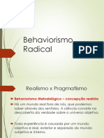 Aula 3 - Behaviorismo Radical