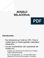 Conversion A Modelo Relacional