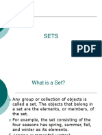 Lecture 4 Sets