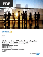 SAP Ariba Cloud Integration Gateway 2003 Add-On Release Release Guide PDF