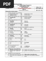 Soil Science Question Papers 2