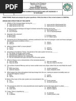 Midterm Exam Earth