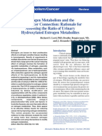 Estrogen Metabolism and The Diet-Cancer Connection