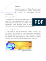 Cyclonic Precipitation