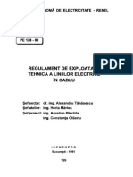 PE 128-90 Regulament de Exploatare A LES