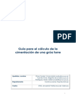 Guía para El Cálculo de La Cimentación de Una Grúa Torre PDF