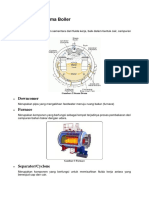 Kerja Boiler Pada Pabrik Gula