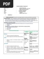 1º PLAN DE CLASE 1º Prim.