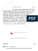 Berikut Ini Merupakan Lensa Yang Terdapat Pada Mikroskop Dan Bayangan Yang Dibentuk Oleh Lensa - Brainly - Co.id PDF