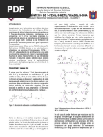 Practica 4 Sintesis de 1-Fenil-3-Metilpirazol-5-Ona