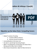 Value Migration at Infosys: Case (A) : Tusharakanta Sahoo Vandit Bhurat Vibha Bharati