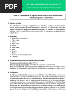 7 Taller Teorías Didácticas