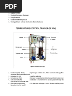 Prosedur Temperature Control