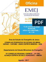 UEM - EMEJ (Estudo Minucioso Evangelho Jesus) Unidade III - Jesus Acalma A Tempestade MC 04-35a41