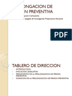 PROLONGACIÓN DE PRISIÓN PREVENTIVA (Concepción Carhuancho)