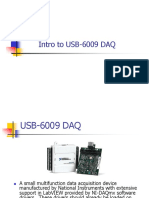 Intro To USB-6009 DAQ