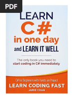 Learn C in One Day and Learn It Well C F