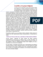 Pluralismo Jurídico y Los Grupos Indígenas