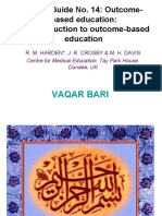 AMEE Guide No. 14: Outcome-Based Education: An Introduction To Outcome-Based Education