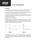 Efectos de Los Armonicos