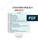 Civil Aviation Policy