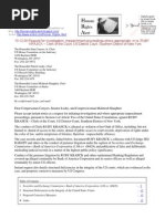 10-12-08 Request No 1 for Investigation, Impeachment of RUBY KRAJICK, Clerk of the Court, US District Court, Southern District of New York, in re: Conduct of Securities and Exchange Commission v Bank of America Corporation(1:09-cv-06829)