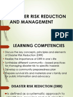 DRRR Module 9 DISASTER RISK REDUCTION AND MANAGEMENT