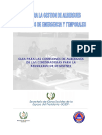 Guia para La Gestion de Albergues PDF