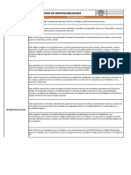 Matriz de Responsabilidades SST