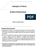 3 Análise Dimensional