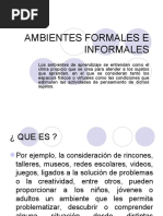 Ambientes Formales e Informales-2a