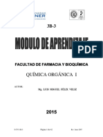 Modulo de Aprendizaje de Quimica Organica I