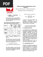 Recristalización y Sublimación Del Acido Benzoico