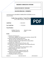 Validation Report Nitriding