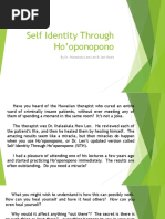 Book Sharing Self Identity Through Ho'oponopono (SITH)